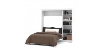 Full PUR Wall Bed with Storage 84"